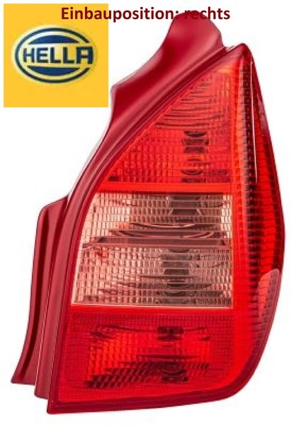 Hella 2VP354030-021 Heckleuchte Rechts RüCklicht Hecklicht RüCkleuchte-image