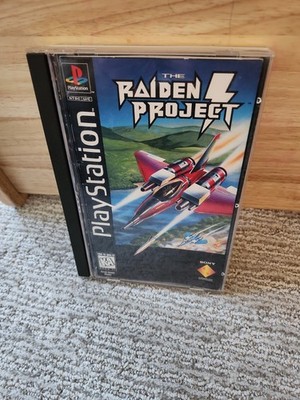 Raiden Project Long Box - PlayStation 1, PS1 - Complete CIB + Registration Card