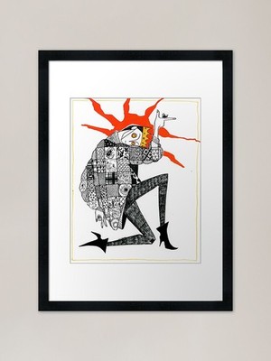 some kind of wizard Framed Art Prin Framed Wall Art Poster Canvas Print Picture