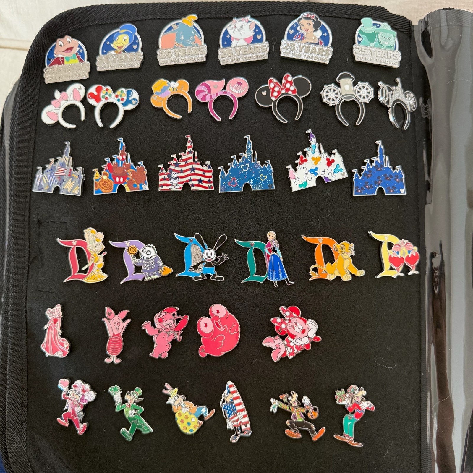 Hidden Mickey Wave A Disneyland 2025 Disney Pin (You Choose)