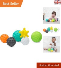 Sensory Exploration Ball Set &ndash; 6 Textured, Easy-Grip Balls for Babies 6+