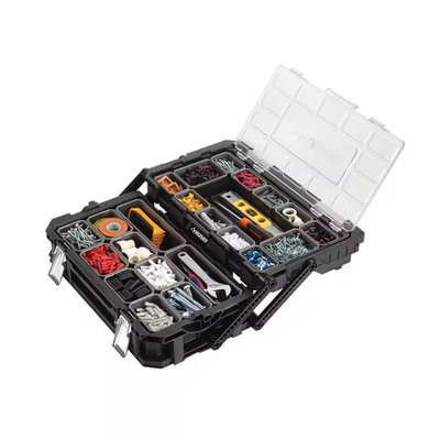 #ad Connect Stackable Portable Cantilever 22 Removable Compartment Small Tool and... $43.93