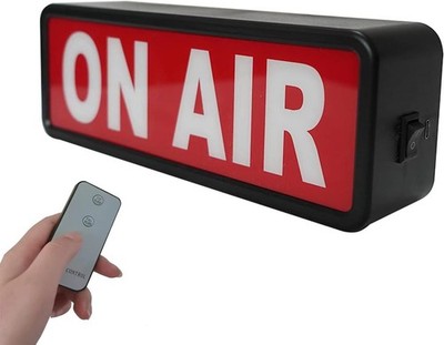 ON AIR Light Sign Recording Sign Studio Warning Signfor (Studio/Home Studio/C...
