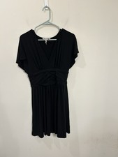 BCBG Generation Geometric Black Dress Size M  date night  Cocktail
