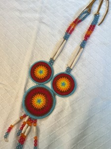 Native American Three Medallion Necklace