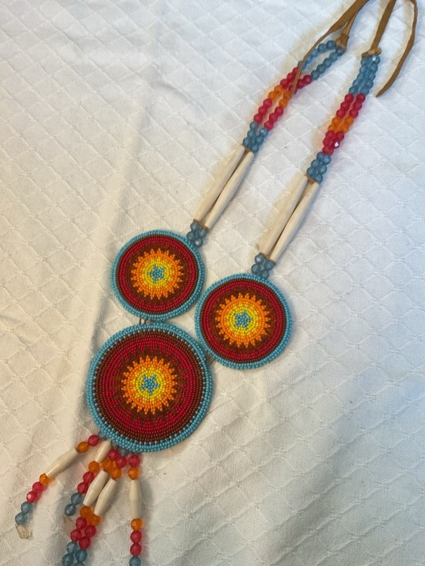 Native American Three Medallion Necklace