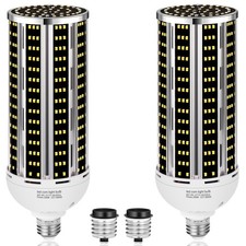 200W 2 pack LED Corn Light Bulb, 2000W Equivalent Commercial Grade 30500LM D...