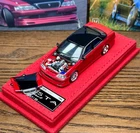 TG Mortal 1:64 Red JDM CRESTA Sedan Sports Model Diecast Metal Car New