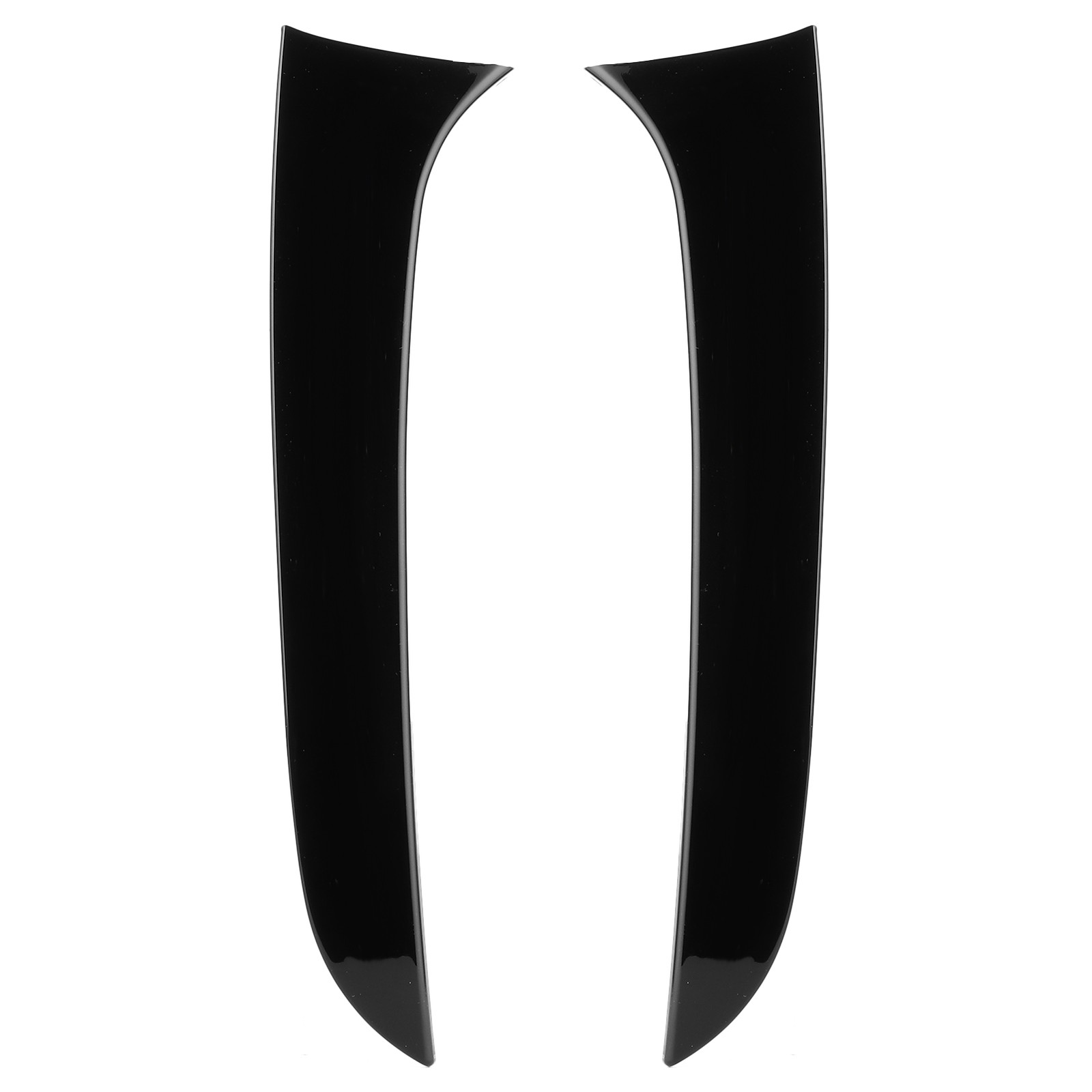 2pcs Rear Window Side Spoiler Air Splitter Anti UV Fit For 1 Series F20 F21 2012