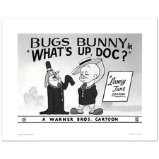 What's Up Doc #2 Limited Edition Giclee from Warner Bros., Numbered with Hologra