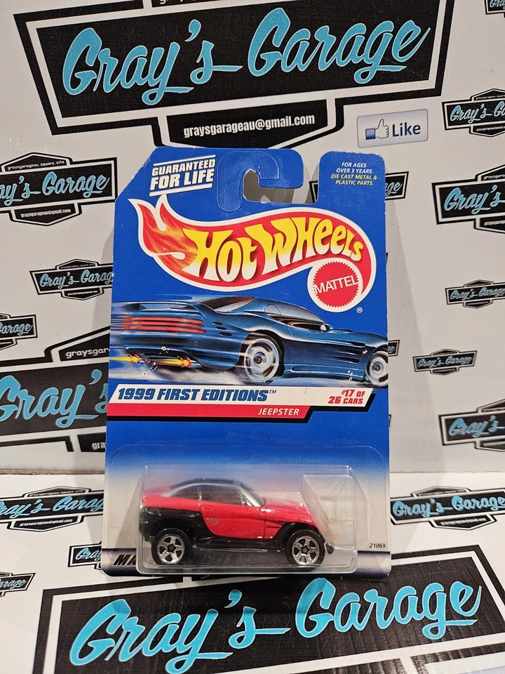 1/64 Hot Wheels Jeepster 1999 primeras ediciones Hotwheels Foto 2 de 4
