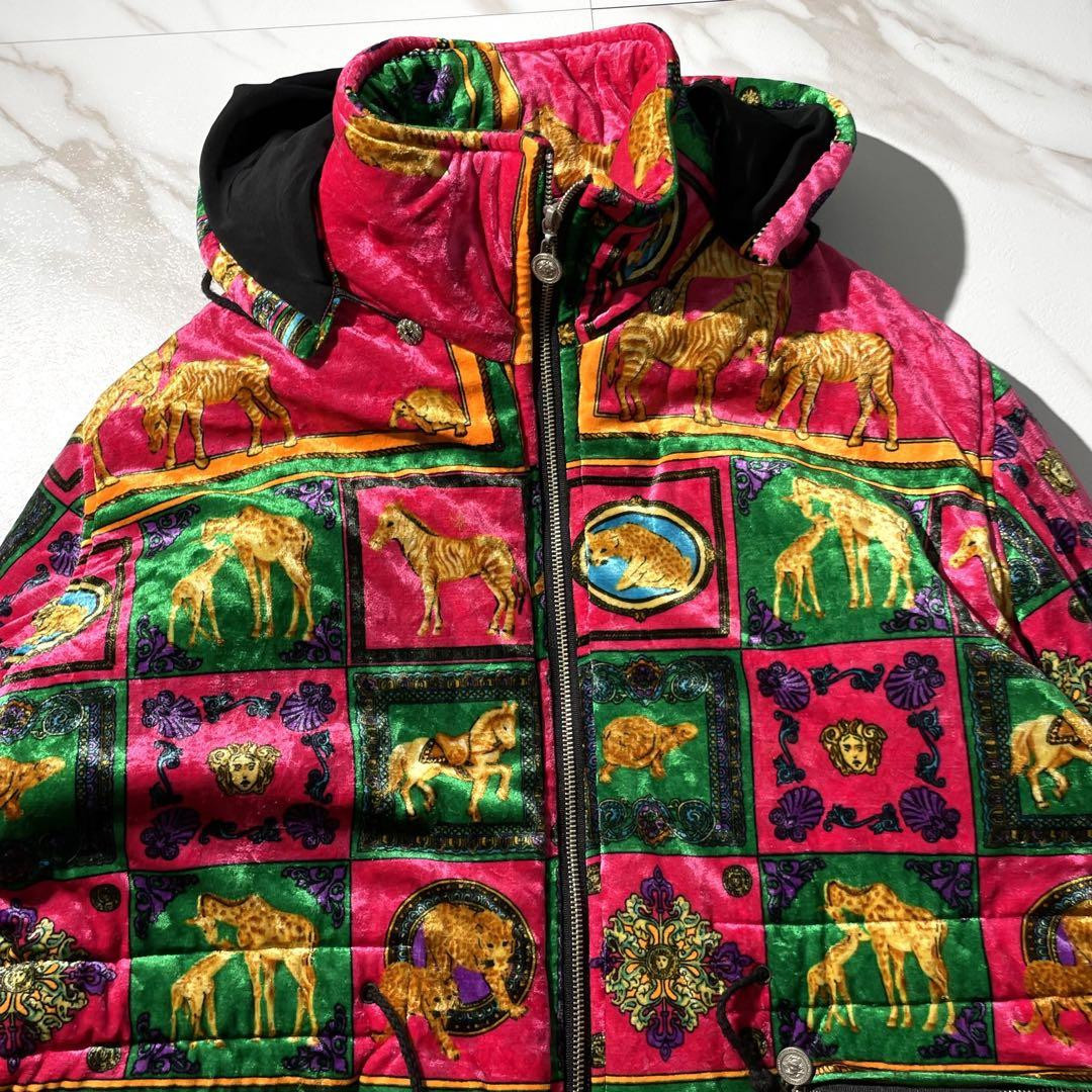Versace Medusa Down Jacket Men's Multicolor Rare Luxury | eBay Versace Medusa Down Jacket Men's Multicolor Rare Luxury | eBay