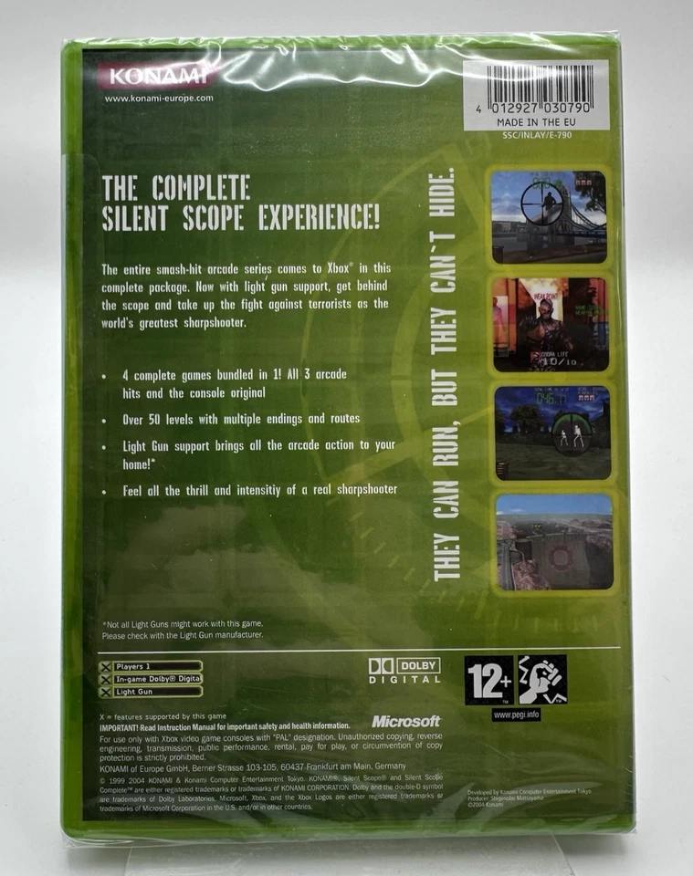 Xbox Silent Scope Complete, UK Pal, Brand New & Factory Sealed - Image 2 of 4