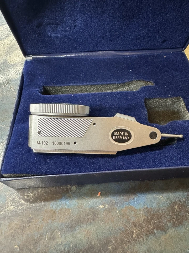 Mahr Federal Testmaster Dial Test Indicator M-102 (.0001”) w/ Accessories & Case - Image 3 of 4