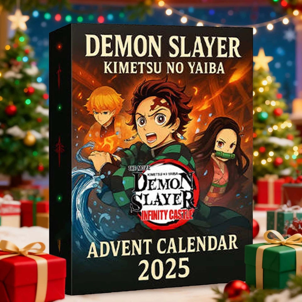2025 Demon-Slayer Advent Calendar With 24Days Surprise Collectible For Kids - Image 4 of 4