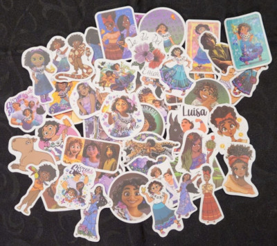 Encanto 50 Sticker Pack Luisa Mirabel Isabela Bruno Dolores Camilo Antonio