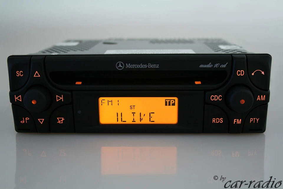 Original Mercedes W124 Radio Bluetooth E-Klasse A124 C124 S124 124 CD Autoradio - Bild 4 von 4