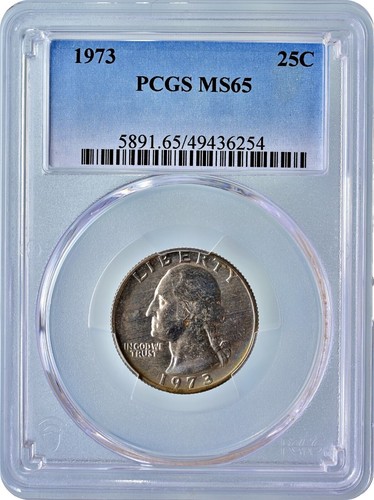 1974-S Washington Quarter PCGS PR69DCAM - Early PCGS Trueview