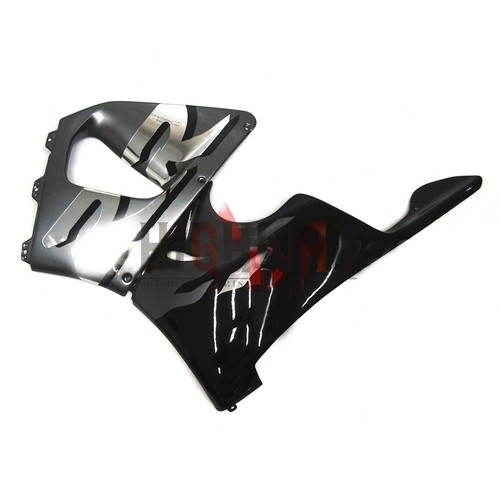 ABS Plastic Full Fairing Kit Fit HOUDA CBR900RR 919 98 99 1998 1999 Black Silver - Picture 4 of 6