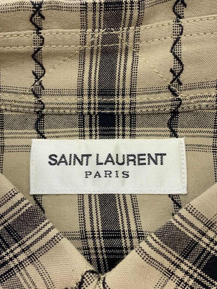 SAINT LAURENT camicie manica lunga kaki XXL usate