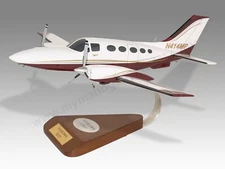 Cessna 414A Chancellor Desk Wood Airplane New Model Large Scale 1/32
