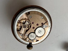 VINTAGE MEN WATCH 17 JEWELS SWISS CAL ETA 2370 FOR PARTS BALANCE IS OK