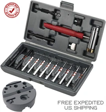 GUNSMITH KIT 17 Piece With Bench Block All In One Kit Perfect For ALL CALIBERS