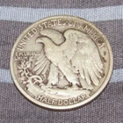 Fine Silver 1942 s San Francisco Mint Silver Walking Liberty Half Dollar 1/2 WLH