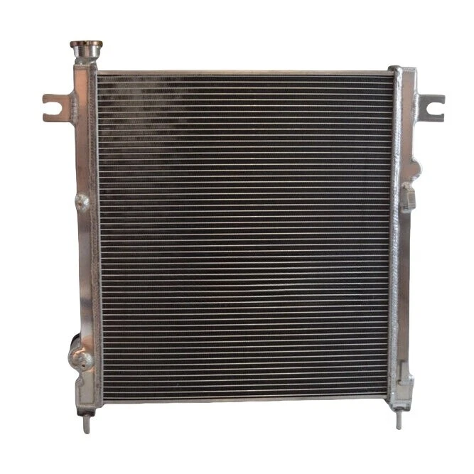 Radiador de aluminio para Jeep Liberty 3,7 L V6 gasolina manual 2008-2012 2009 2010 2011 Foto 4 de 4