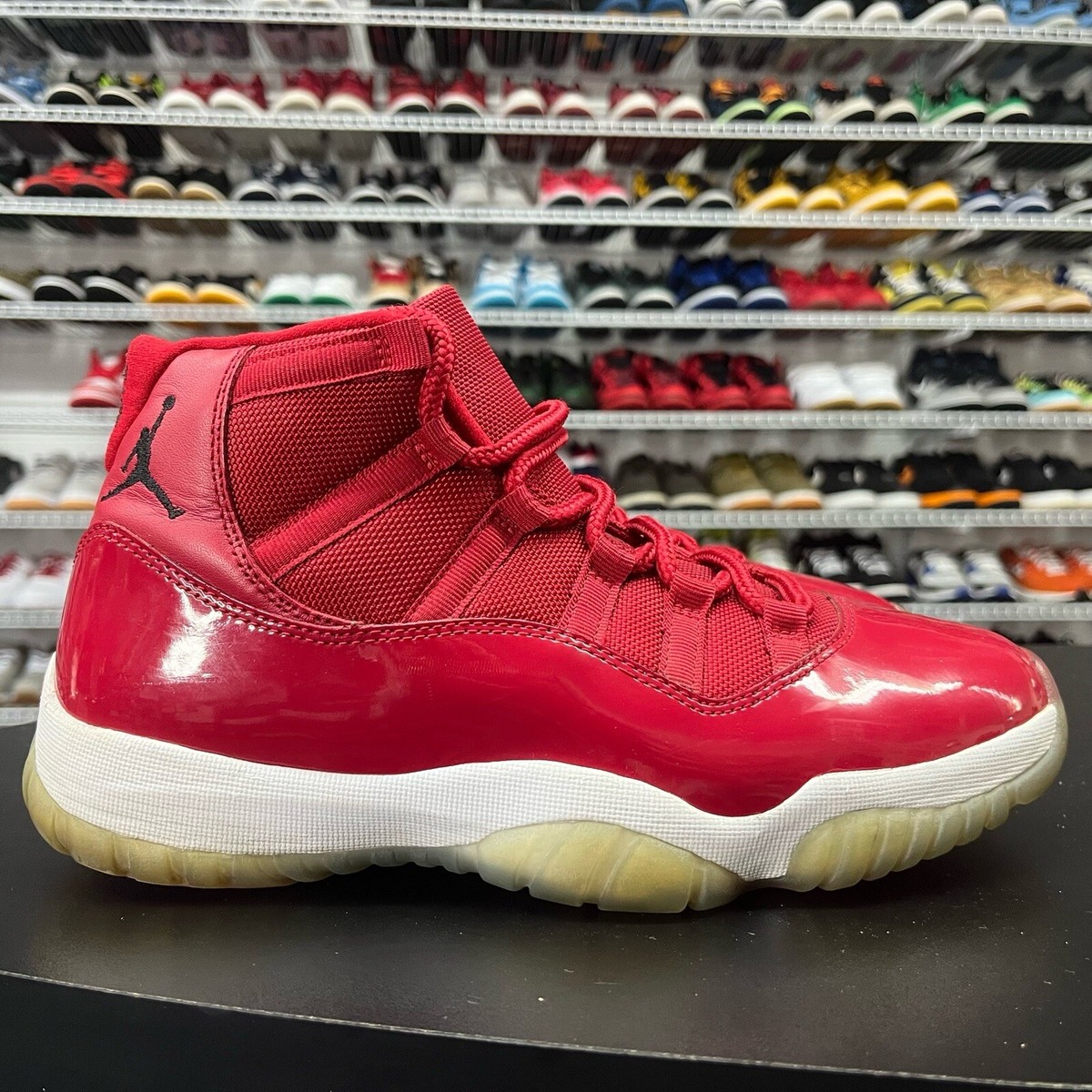 Nike Jordan 11 Retro Win Like 96 Red 378037-623 Men
