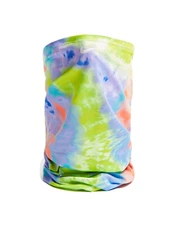 Nike Dri-Fit Printed Neck Wrap Warmer Face Mask Gaiter Purple Green Tie Dye