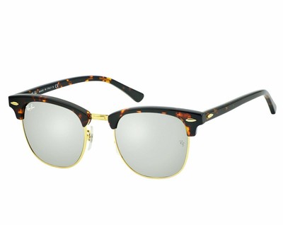 clubmaster silver frame