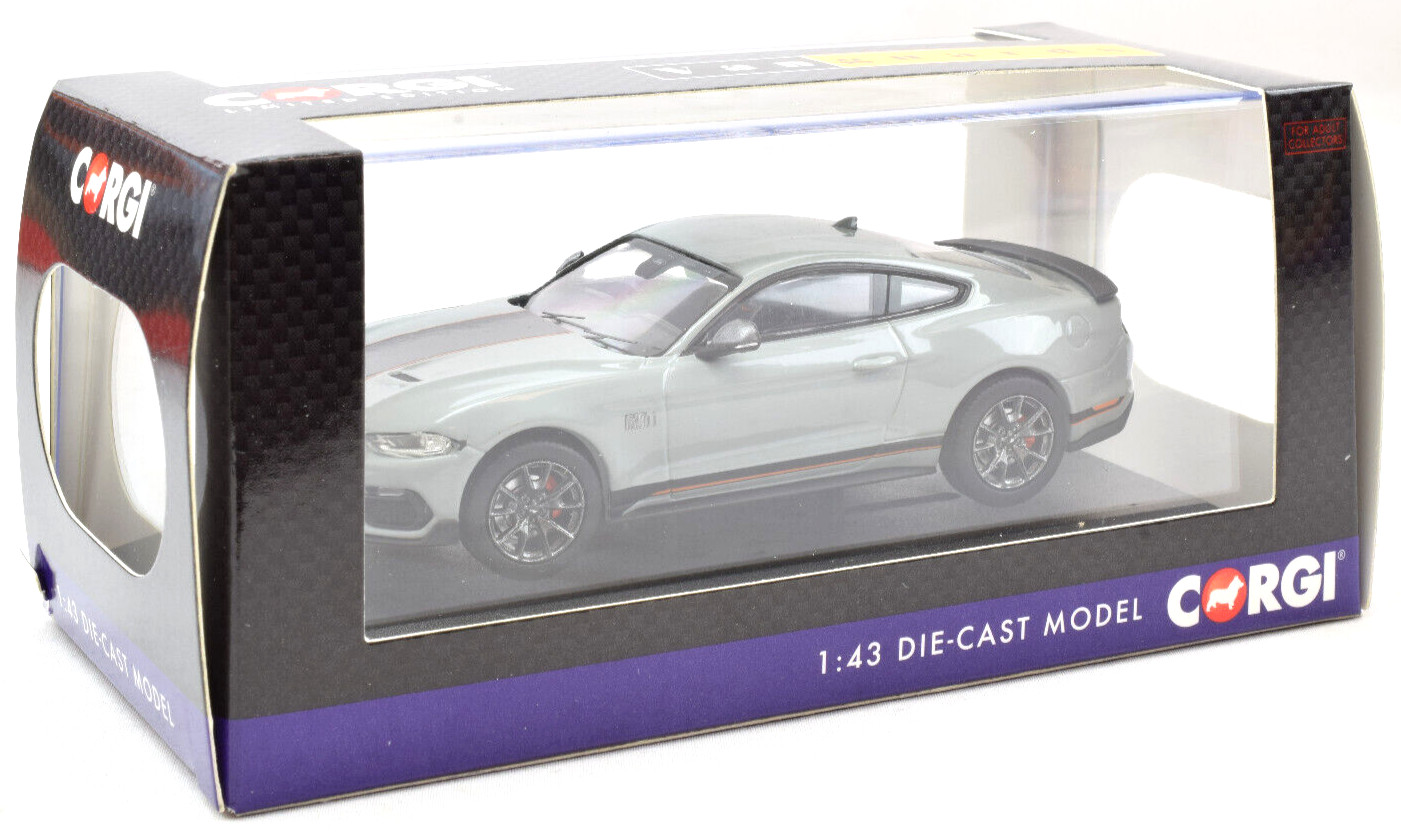 Автомобиль Corgi Vanguards Fighter серого цвета Ford Mustang Mk6 Mach 1 143 отлитый под давлением VA15501 8790₽