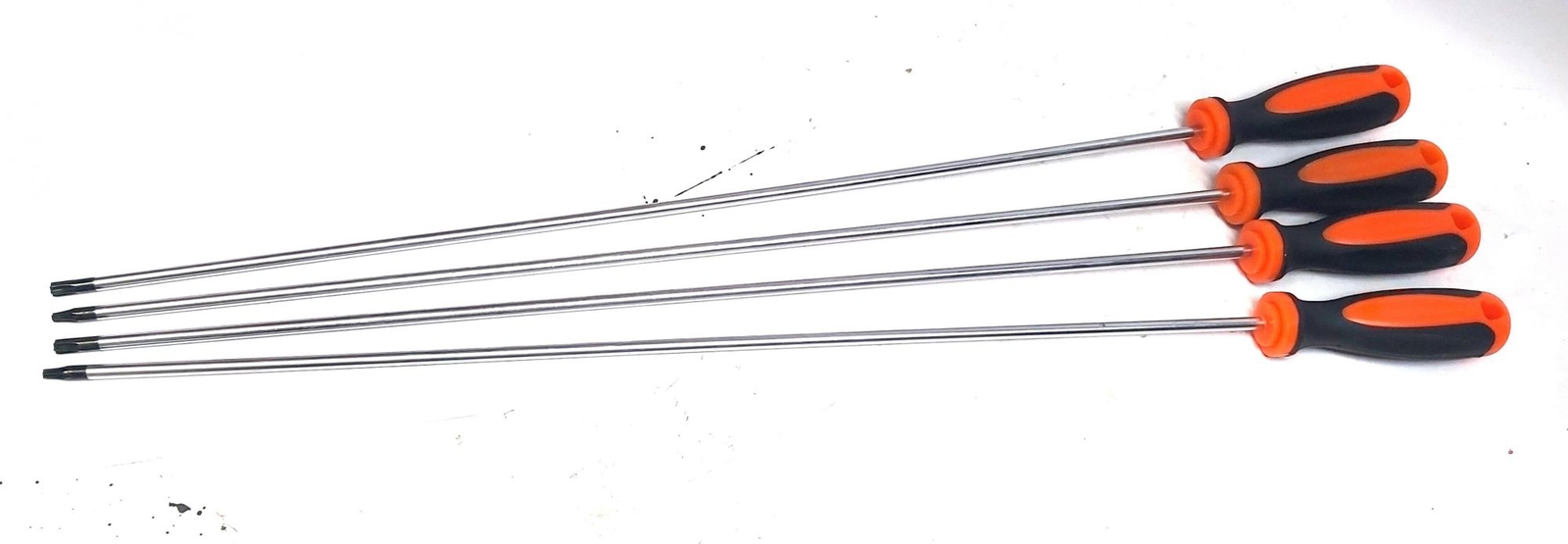 Set 4 cacciaviti TORX extra lunghi con punta magnetica 600mm T20 T25...