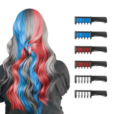 New Hair Chalk Comb Temporary Hair Color Dye for Girls Kids with Light Color Hai
