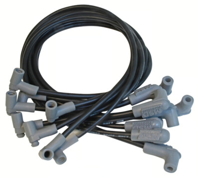 MSD Super Conductor Spark Plug Wire Set Black  For Chevy Big Block w/ HEI