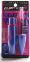 Maybelline The Rocket Volum\' Express Washable Mascara, 10ml, Blackest Black. Sh Maybelline The Rocket Volum\' Express Washable Mascara, 10ml, Blackest Black. Sh