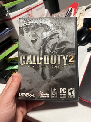 Two In One Cod Disc Call of Duty 2 Collector’s Edition (PC, 2005) Complete 2 Set Disc No CD ...