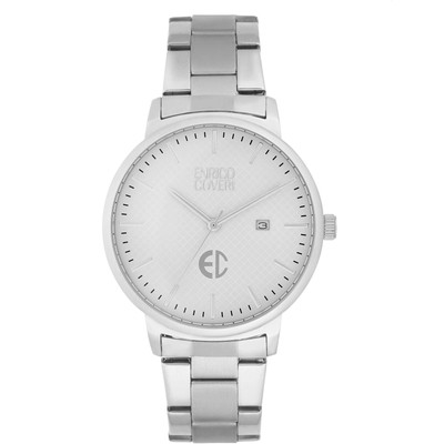 Mens Wristwatch ENRICO COVERI ECTC019 Stainless Steel White 42mm
