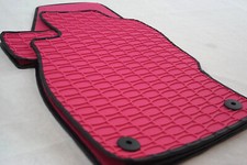 $$$ Lengenfelder Gummimatten für Opel Corsa D + PINK + Gummi-Fußmatten + NEU $$$