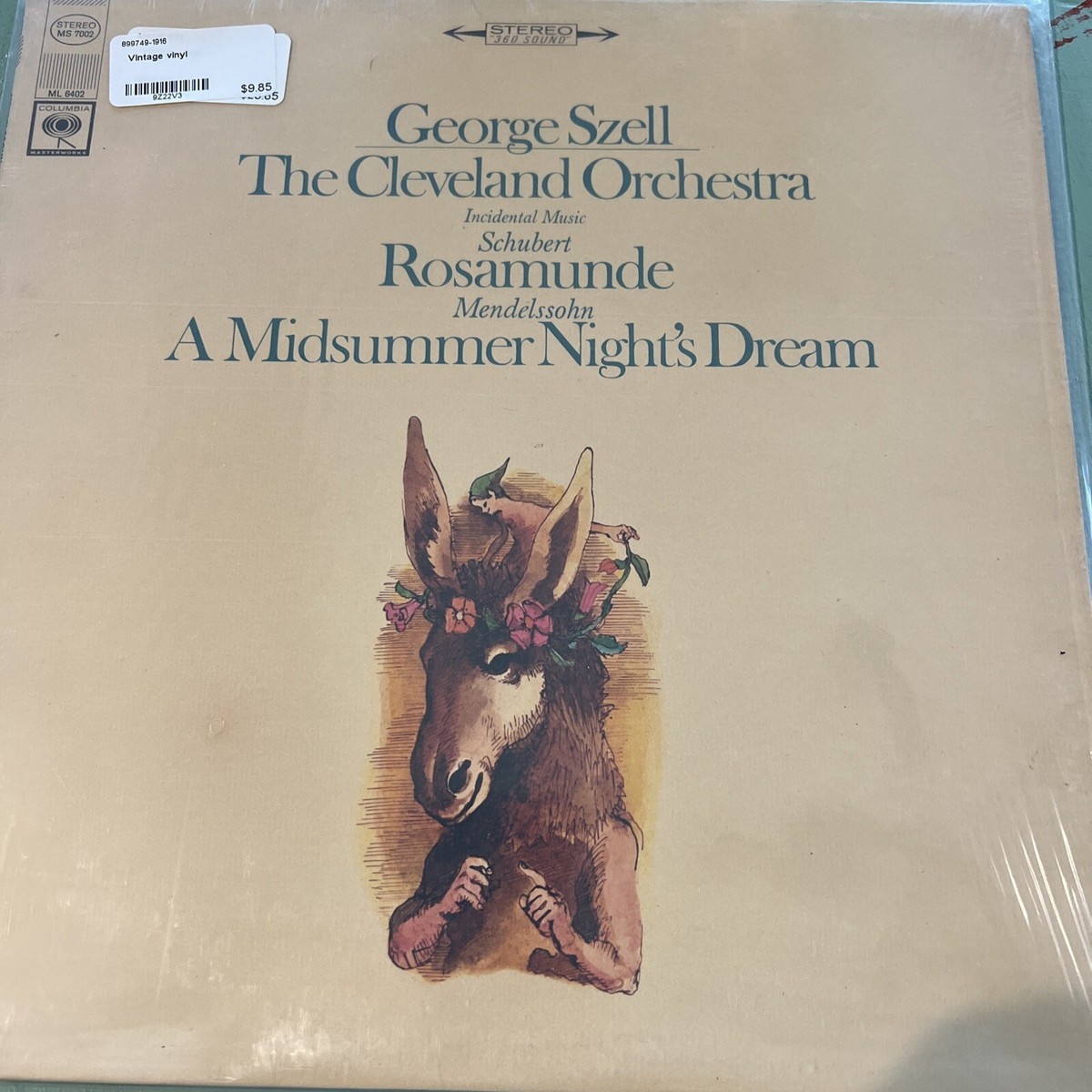 e Szell レコードセット george szell, the Cleveland orchestra, 33 rpm vinyl | eBay