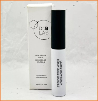 Dr Brandt Dr. B Lab Lash & Brow Serum w/ Conditioning Biotin 5ml/.17oz Full Size