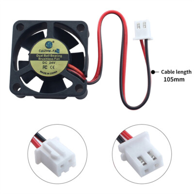 For FlashForge AD 5M Pro 3D Printer 3010 24V Extruder Cooling Fan Dual Ball Fan