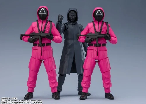 Bandai S.H.Figuarts Squid Game Masked Manager Worker Action Figure New SHF Toy - Picture 8 of 9