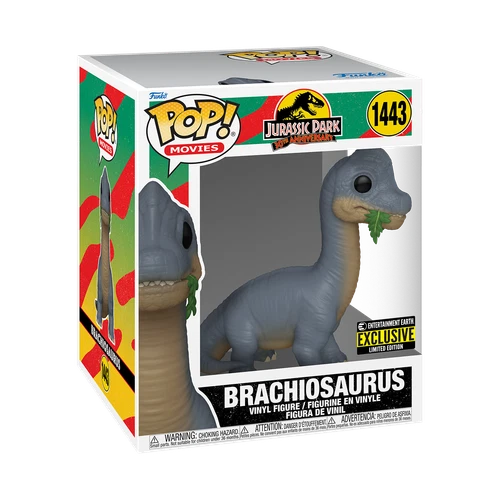 Funko Pop! Vinyl Super 6 in: Jurassic Park - Brachiosaurus - Entertainment Earth