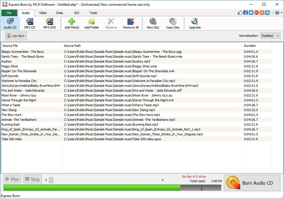 Express Burn  CD DVD Blu Ray writer burn and authoring Software NCH - Image 3 of 4