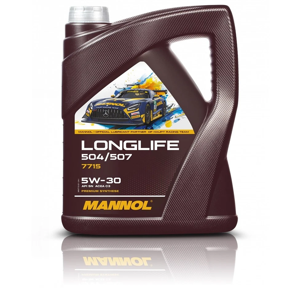 MANNOL 5 L 5W-30 LONGLIFE MOTORÖL für VW 504.00 507.00 BMW LL-04 229.51