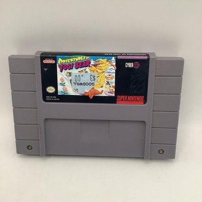 Adventures of Yogi Bear Super Nintendo  Game Only 