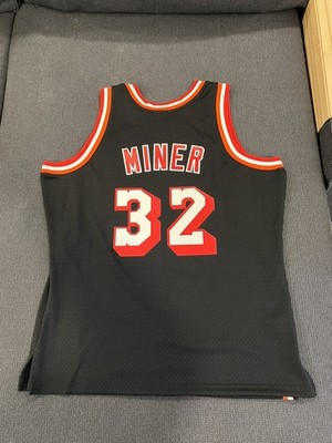 Mitchell & Ness Hardwood Classics Harold Miner Black Miami Heat  1992/93 Size XL