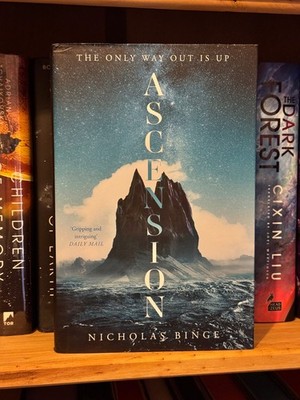 Signed First Edition Ascension by Nicholas Binge Hardcover/Hardback